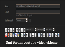 smf-forum-youtube-video-ekleme flatcast tema